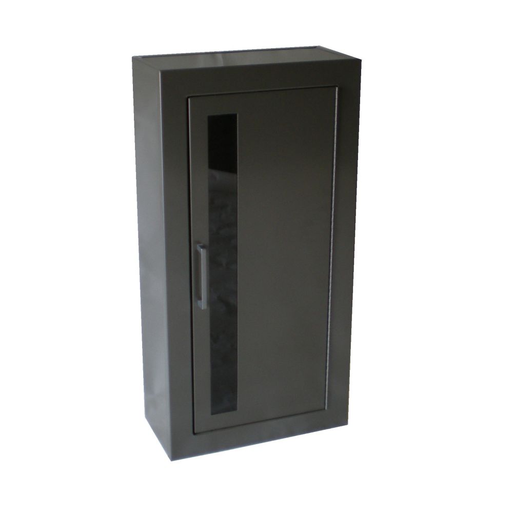 JL Industries 1013V10 Ambassador surface-mounted cabinet, vertical duo door (bronze finish shown) (photo shows model 1013V10)