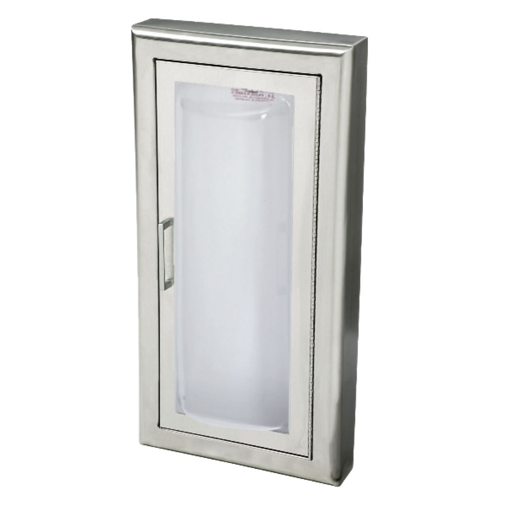 JL Industries 1537F25 Clear Vu acrylic bubble cabinet, stainless steel, 3" rolled trim (photo shows model 1537F25)