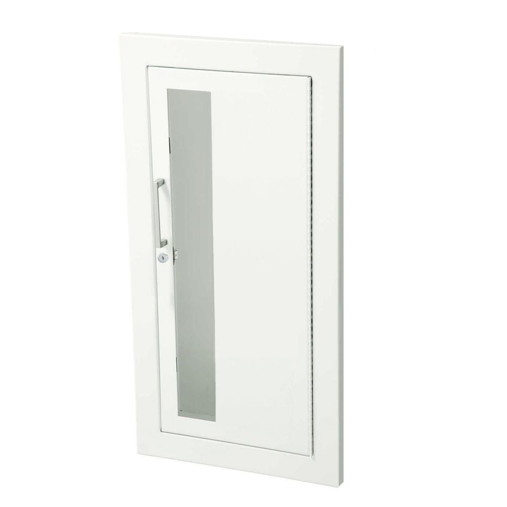 JL Industries 2015W10 Ambassador steel cabinet, vertical duo door with Saf-T-Lok, flat trim (photo shows model 2015W10)
