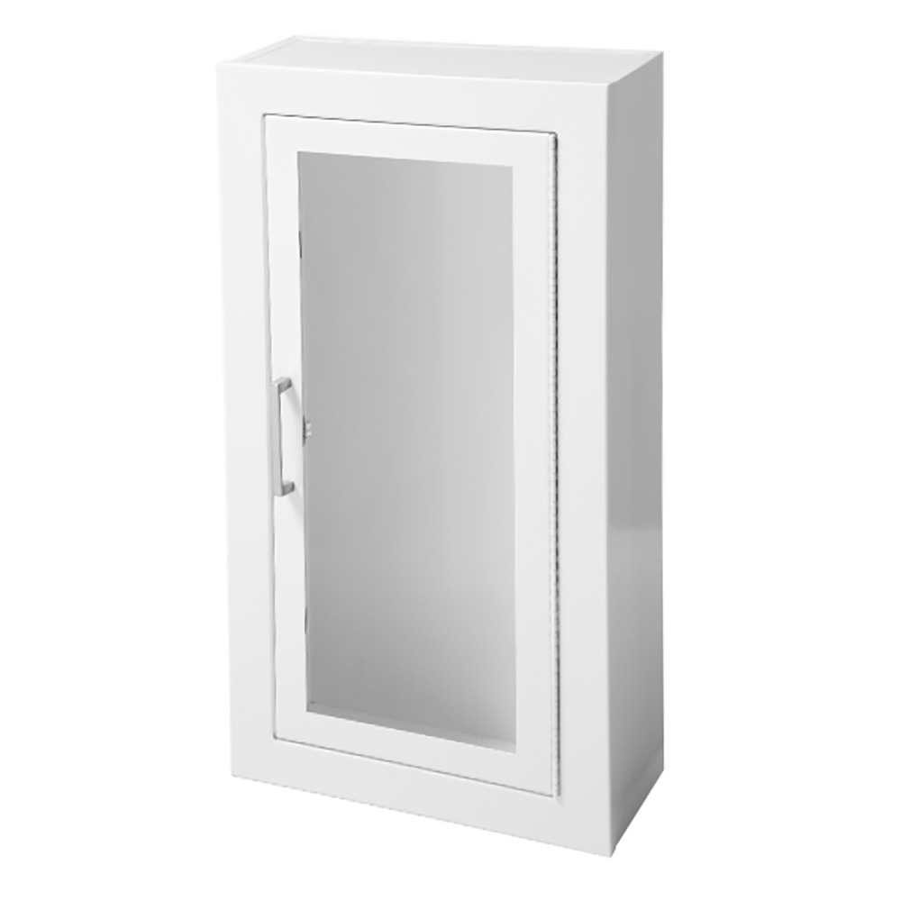 JL Industries 1013F10 Ambassador surface-mounted steel cabinet, full glass door (photo shows model 1013F10)