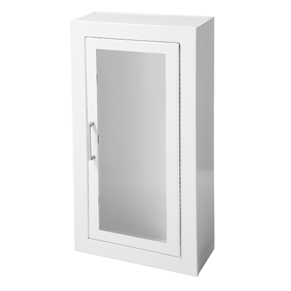 JL Industries 1013F10 Ambassador surface-mounted steel cabinet, full glass door (photo shows model 1013F10)