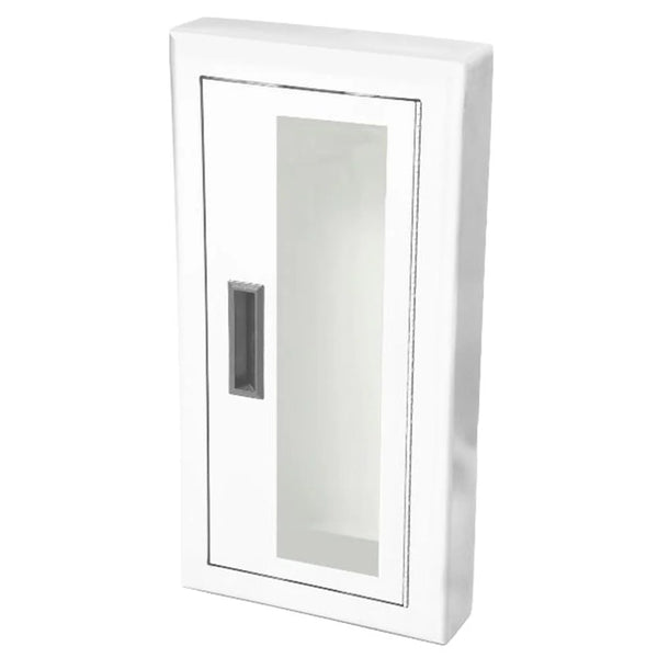 JL Industries 1012F10A Ambassador Fire Extinguisher Cabinet Full Glass w/ Pull Handle for 10LB Extinguishers