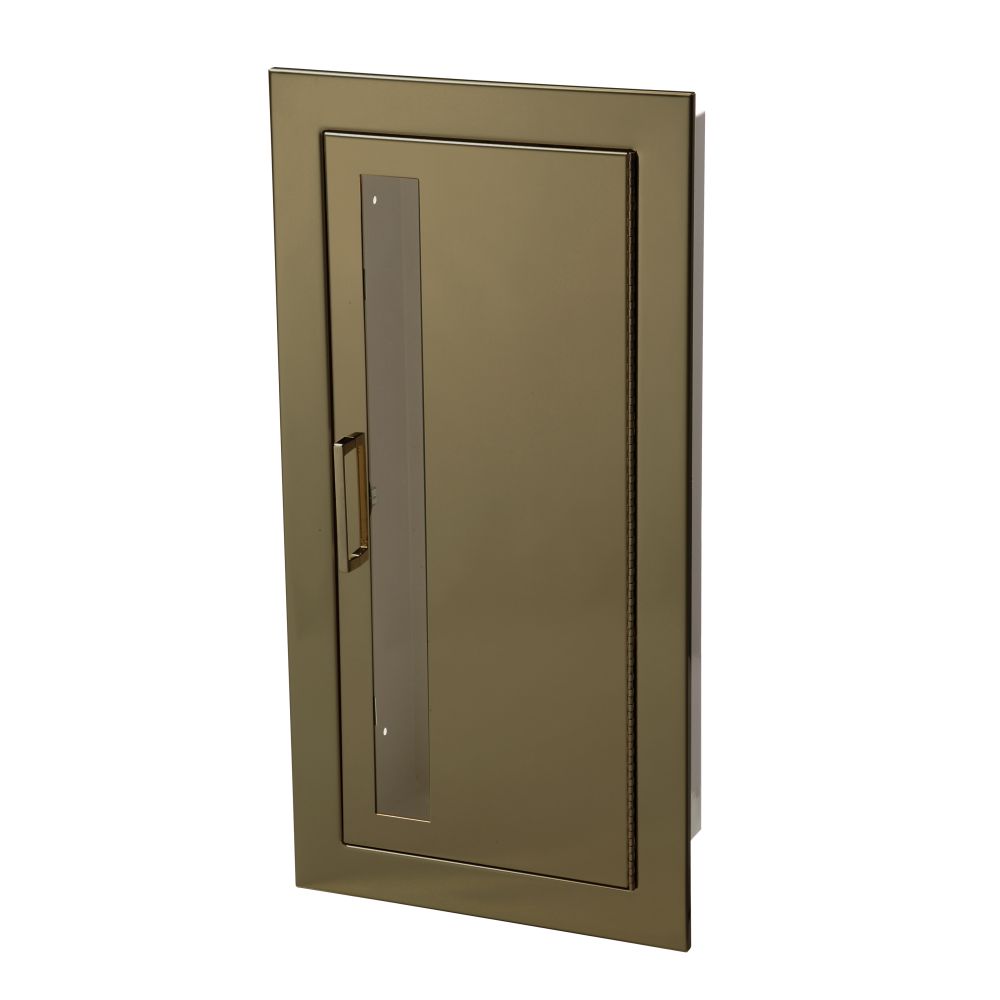 JL Industries 1085V10 Cavalier oil-rubbed bronze cabinet, vertical duo door, flat trim (photo shows model 1085V10)
