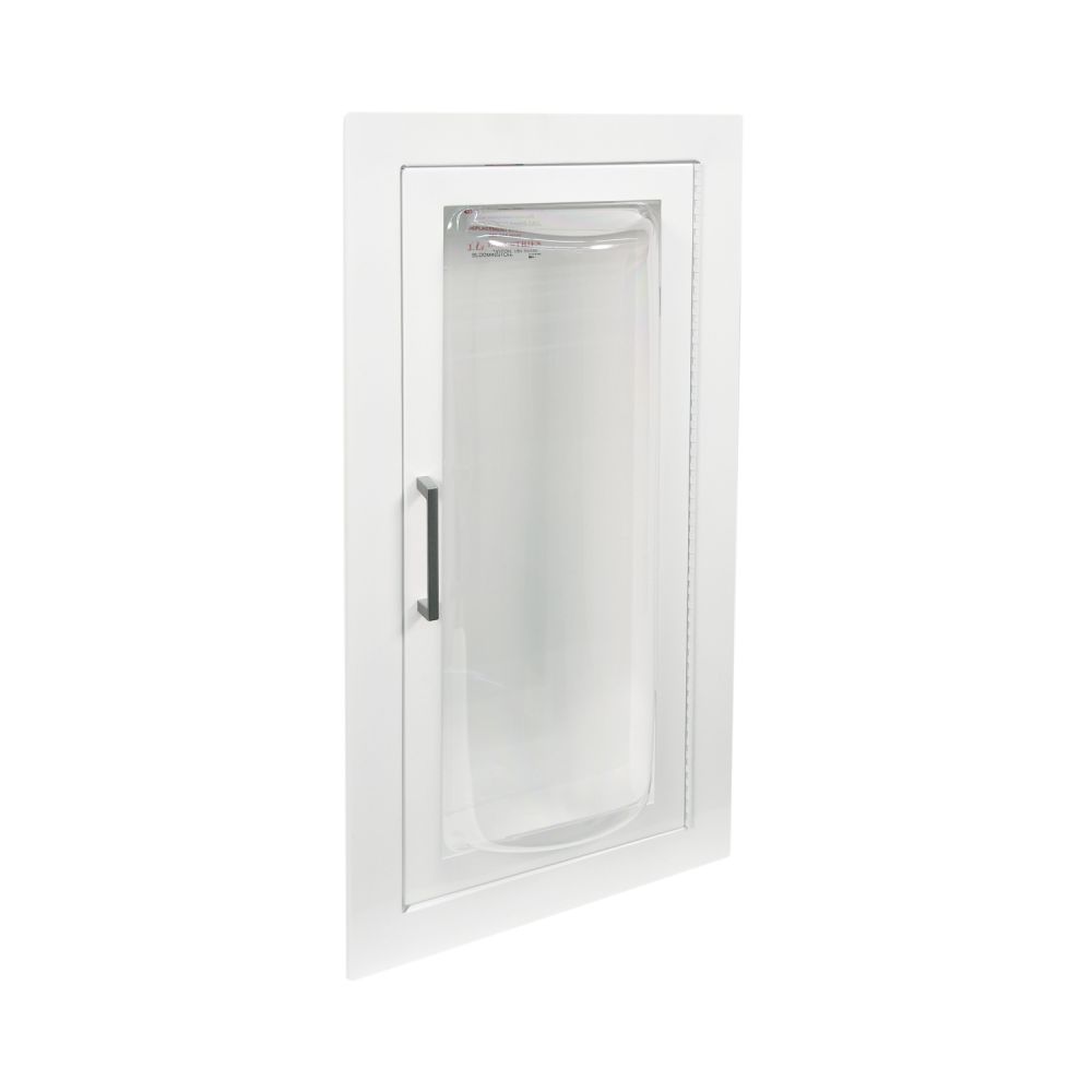 JL Industries 1515F25 Clear Vu acrylic bubble cabinet, steel, flat trim (photo shows model 1515F25)