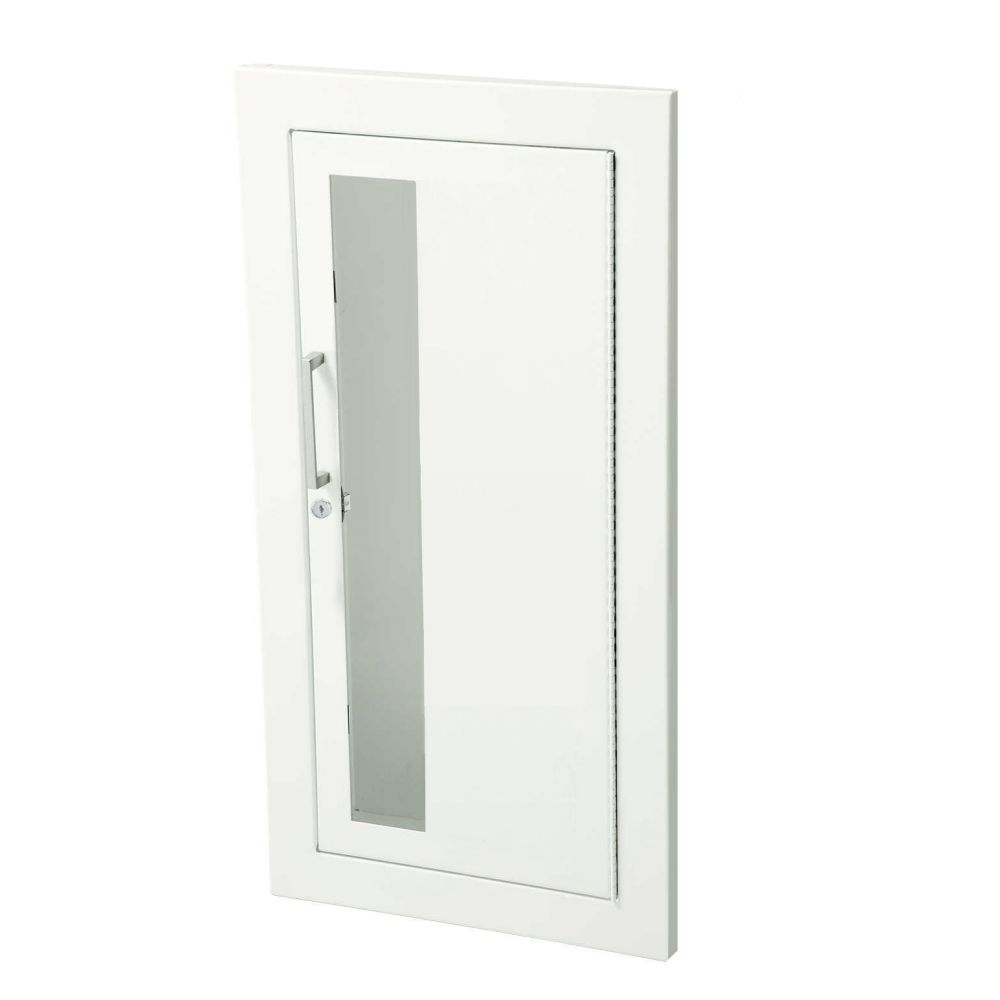 JL Industries 2015W10 Ambassador steel cabinet, vertical duo door with Saf-T-Lok, flat trim (photo shows model 2015W10)