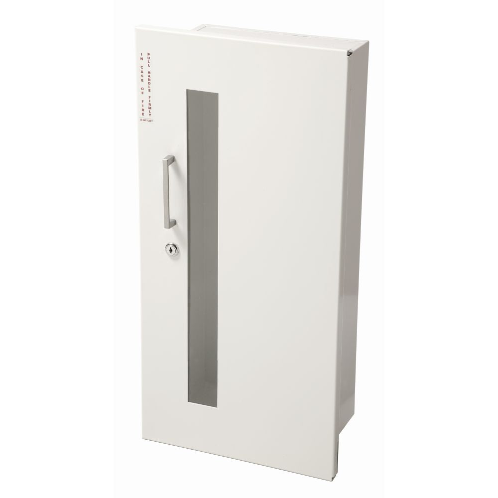 JL Industries 5614W10 Embassy trimless steel cabinet, vertical duo door with Saf-T-Lok (photo shows model 5614W10)