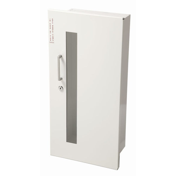 JL Industries 5614W10 Embassy trimless steel cabinet, vertical duo door with Saf-T-Lok (photo shows model 5614W10)