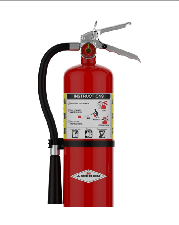 Amerex B500 ABC Dry Chemical Fire Extinguisher 5 lb