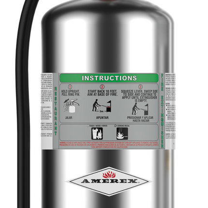 Amerex C260 6 Liter Wet Chemical Fire Extinguisher