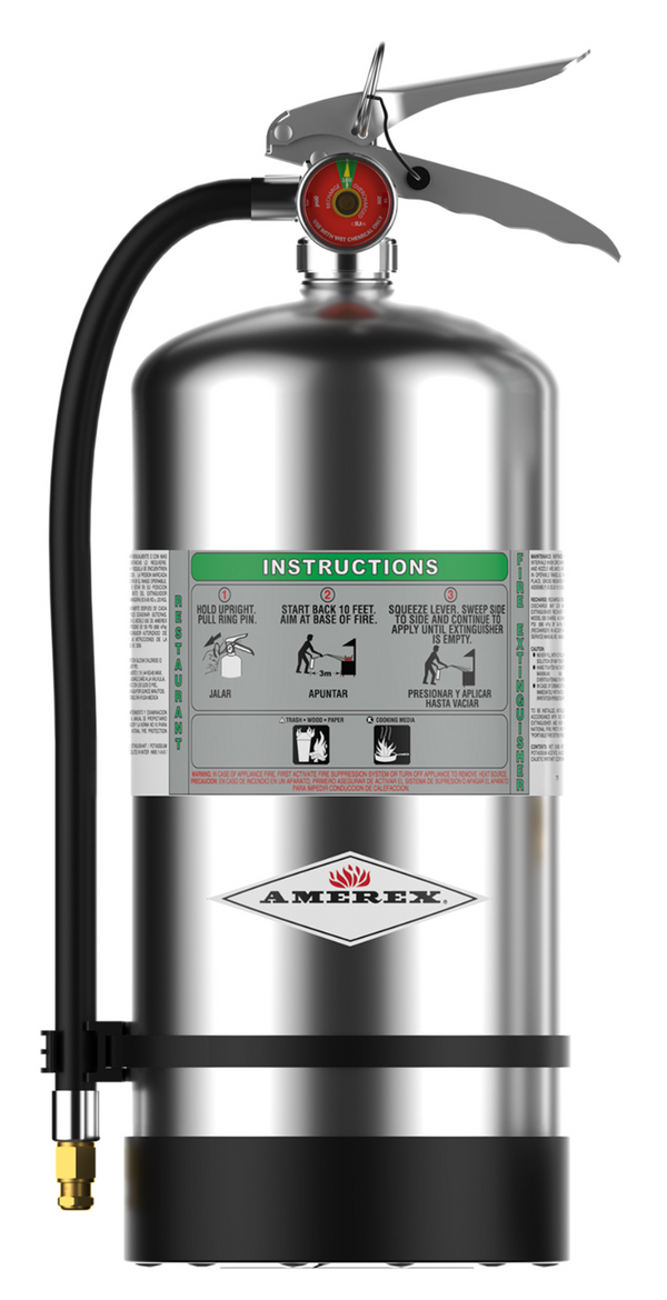 Amerex C260 6 Liter Wet Chemical Fire Extinguisher
