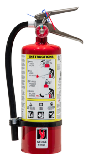Strike First 10LB ABC Dry Chemical Fire Extinguisher